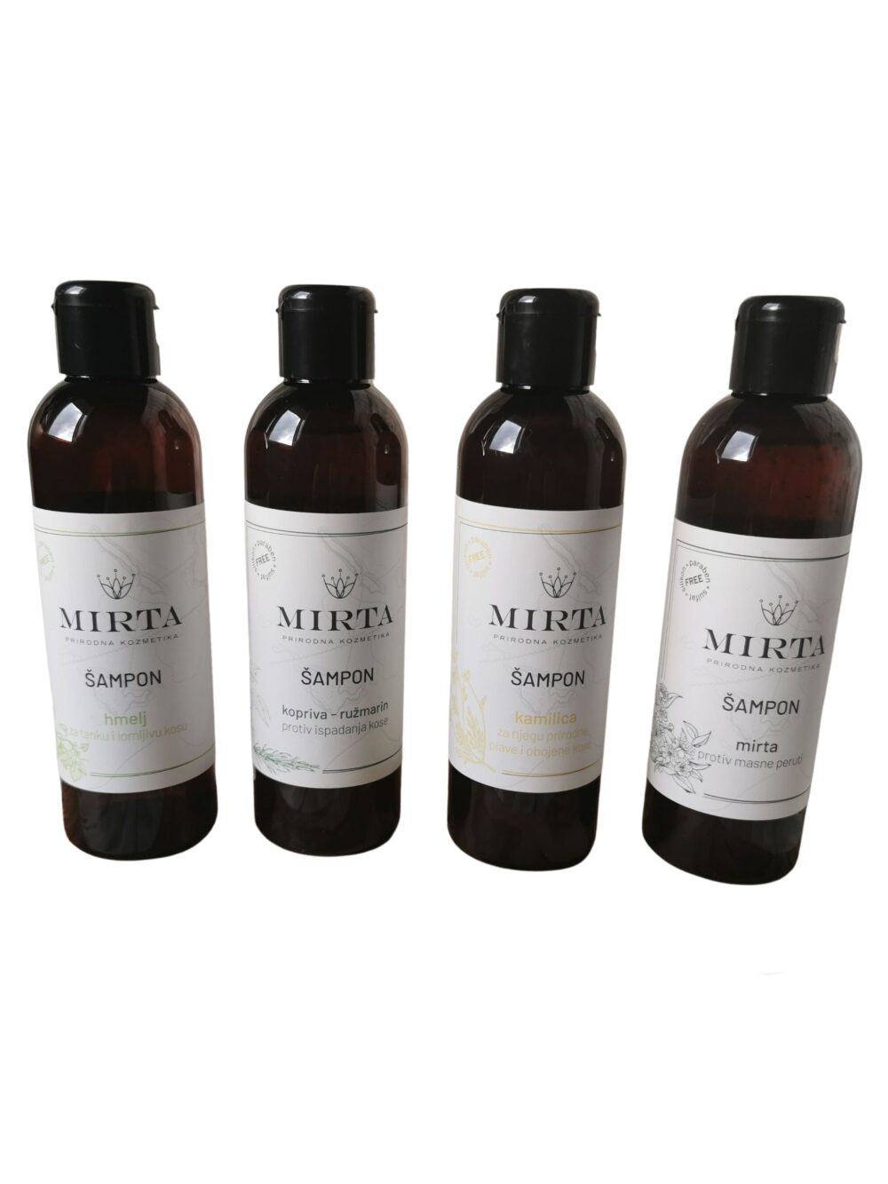 prirodni šamponi za kosu na bazi ljekovitog bilja